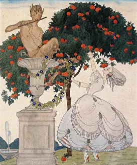 Continental Pictures Prints: Temptation. Gerda Wegener (1885-1940)