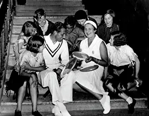 Tennis Prints: Tennis Enthusiasts.Fred Perry