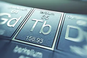 Metallic Prints: Terbium (Chemical Element)