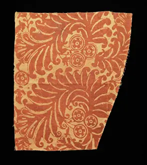 Boston Prints: Textile fragment 1700-1899 Russian This object is from the collection of Natalia de Shabelsky (1841-1905)