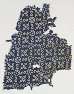Textile Prints: Textile, Medium: cotton Technique: resist-printed on plain weave