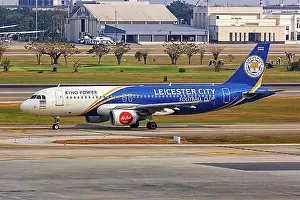 Malaysian Prints: A Thai AirAsia Airbus A320 aircraft with registration HS-ABV