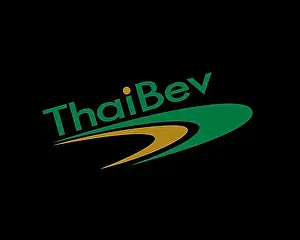 Background Plain Colored Prints: ThaiBev, rotated logo, black background