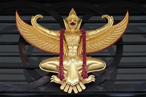Hindu Prints: Thailand: A Khrut (Krud) or Garuda bird