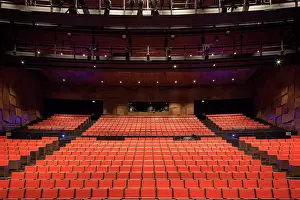 Seating Prints: Theatre hall. Sénart Theatre, Paris, France. Architect: Chaix & Morel et Associés, 2016