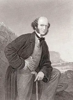 Writer Prints: Thomas Hughes born 1822 died 1896. English judge and author