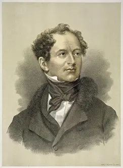 Thomas Prints: Thomas Moore (1779-1852) Irish poet Lithograph