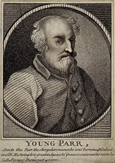Thomas Prints: Thomas Parr, son of Old Parr'. Engraving