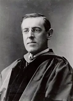 Politician Prints: Thomas Woodrow Wilson ((1856-1924) 28th President of the USA 1913-1921
