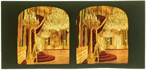 Anonymous Prints: THRONE. (Perspective.) (Tuileries Palace)