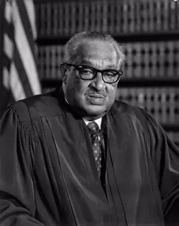 Unitedstates Prints: Thurgood Marshall (1908-1993) Associate Justice of the United Nations Supreme Court