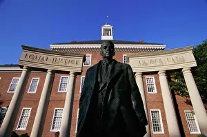 System Prints: Thurgood Marshall Statue Lawyers Mall Annapolis, Maryland, USA