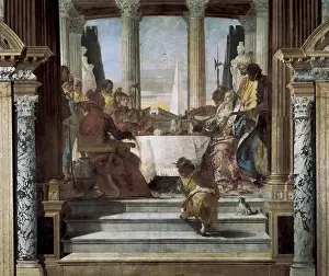 Frescoes Prints: TIEPOLO, Giovanni Battista (1696-1770)