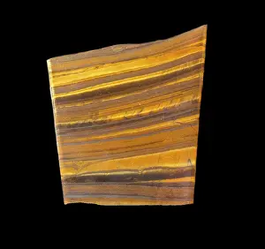 Southafrica Prints: Tiger's Eye, a chatoyant gemstone and metamorphic rock