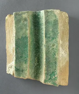 Glazed Prints: Tile. Algeria, Qal'at bani Hammad ()