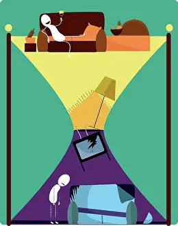 Human Representation Prints: Time loss, illustration