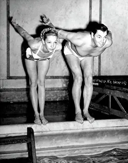 Swimming Prints: In Time With 'Tarzan' In perfect rhythm 'Tarzan'