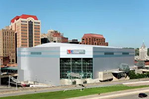 Stadium Prints: Times Union Center Arena in Downtown Albany, New York