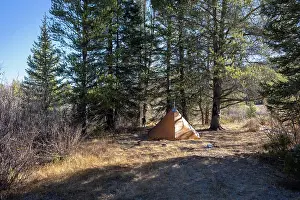 Tent Prints: Tipi camping in the backcountry of Colorado