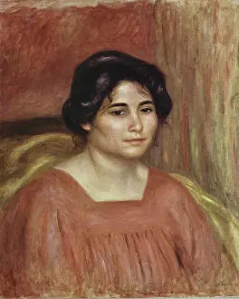Voluptuous Prints: Title Unknown (Portrait of a Woman) Pierre Auguste Renoir (1841-1919/French)