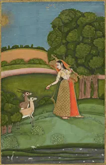 India Prints: Todi Ragini, from a Ragamala Series, c