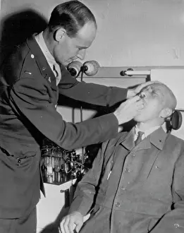 1946 Prints: Tojo Gets a Health Check-Up -- Lt