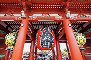 Entrances Prints: Tokyo Japan. Senso Ji Temple at Asakusa