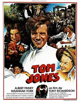 Academy Prints: Tom Jones Winner of four Academy Awards a 1963 film starring Albert Finney and Susannah York