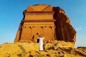 Arid Prints: Tomb of Lihyan son of Kuza, Madain Saleh (Hegra) (Al Hijr)