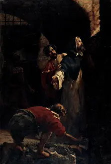 Tunic Prints: Tommaso Campanella in Jail, by Sanquirico Pio