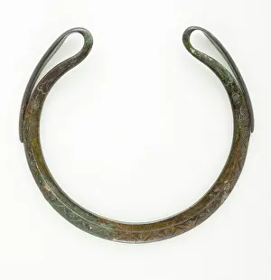 Jewellery Prints: Torque (neck ring). Northeastern Europe