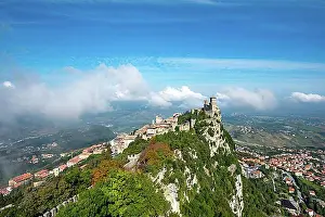 Good Weather Prints: Torre Guaita or Rocca Guaita, old watchtower