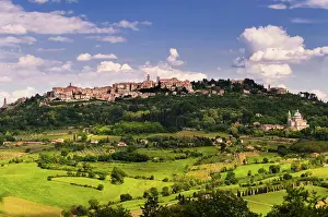 Italienisch Prints: Toscana landscape view of Tuscany, Italy Copyright: xZoonar.com/SergeyxPetermanx 6847172