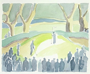 Illustration Prints: Tournament II Diana Ong (b.1940/Chinese-American)