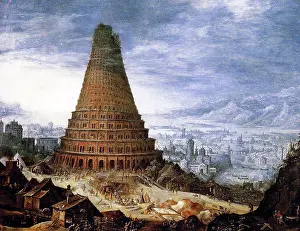 Muslim Prints: The Tower of Babel, according to the Book of Genesis