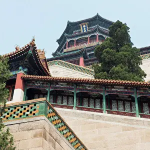 Keith Prints: Tower of Buddhist Incense, Summer Palace; Beijing, China