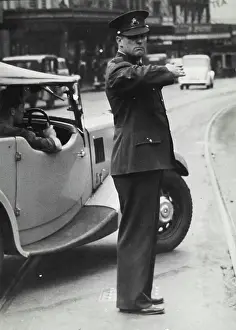 Police Force Prints: Traffic Police Sydney -- Jack Young