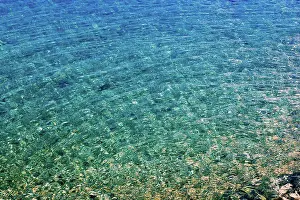 Ripple Prints: Tranquil Seascape, Malaga Province Spain