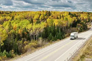 Main Road Prints: Trans-Canada Highway through Whiteshell Provincial Park, Manitoba, Canada