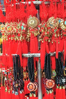 China Prints: Trinket stand, Yuexiau Park, Guangzhou, China