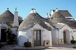 Cultural Site Prints: Trulli, Alberobello, Puglia Region, Italy, Alberobello, Puglia, Italy, Europe