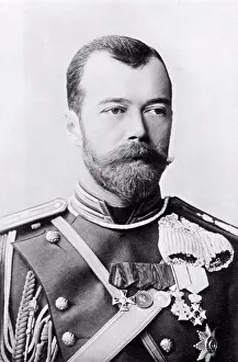 Monarch Prints: Tsar Nicholas II of Russia. 1868-1918. The last emperor of Russia