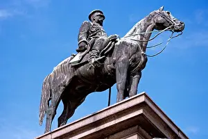 Horseback Prints: Tsar Osvoboditel Monument, Monument of Liberation, Sofia, Bulgaria