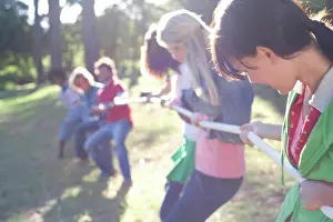 Sporting Prints: Tug of war