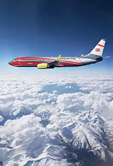 Turkey Prints: TUIfly Boeing 737-8K5 WL, with the slogan 'Im Zug zum Flug'