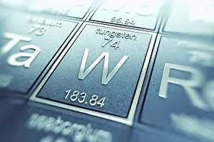 Metallic Prints: Tungsten (Chemical Element)
