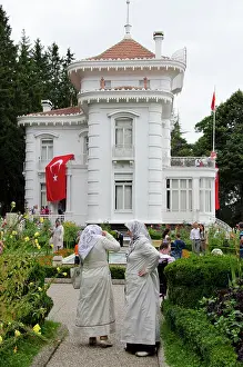 Turkey, Trabzon. Mustafa Kemal Ataturk, founder of the Turkish Republic, country house museum. House was built in 1890