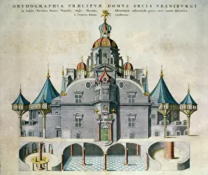 Tycho Brahe Observatory, from Le Grande Atlas