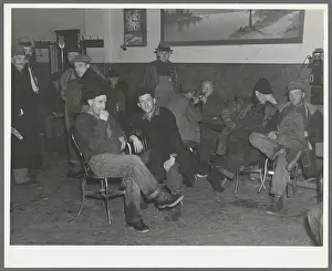 Typical scene in pool and beer hall