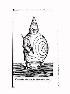 Surrealism Prints: Ubu Roi (Ubu the King or King Ubu); a play by Alfred Jarry